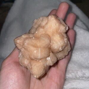 Raw Pink Apophyllite Crystal Cluster